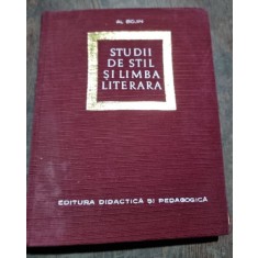 Al. Bojin - Studii de Stil si Limba Literara