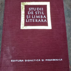 Al. Bojin - Studii de Stil si Limba Literara