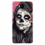 Husa silicon pentru Huawei Y5 2017, Mexican Girl Skull
