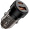 Incarcator Auto Tech-Protect CC03, 75W, 3A, 1 x USB-A - 1 x USB-C, Negru