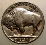 C.039 USA SUA BUFFALO NICKEL 5 FIVE CENTS 1913 VARIANTA 2 ON A LINE, America de Nord, Cupru-Nichel