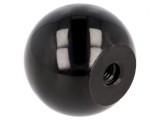 Buton sferic 32mm filet interior M6