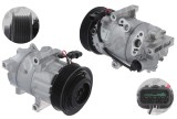 Compresor AC Hyundai i30 20, Kia Ceed 20, ProCeed 20, xCeed 20; motor 1.6 Crdi, tip Hanon VS14E, diametru fulie 120mm, 7 nervuri, mufa cu 3 pini;