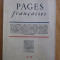 Revista Pages Francaises, nr.15 (1946) Tzara Eluard Aragon Lautreamont Valery