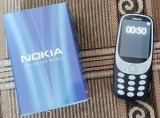 Vand Nokia 3310---2017 impecabil !!, Albastru, Neblocat