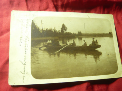 Fotografie- Ilustrata - circulat Resita - Budapesta , cca. 1900 foto