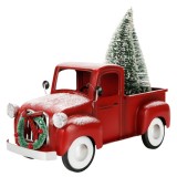 Cumpara ieftin Decoratiune de Craciun, Alska, Masinuta cu brazi