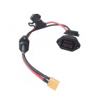 Conector incarcator flat tata mufa scuter electric xt60&nbsp;cu&nbsp;siguranță