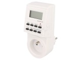 &Icirc;ntrerupător Temporizat 7 Zile 230V 2 PIN
