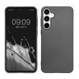 Husa Kwmobile pentru Samsung Galaxy A55 5G, Gri, Silicon, KWM000021MI009C