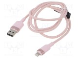 Cablu USB 2.0 VENTION Apple Lightning - USB A, 1m
