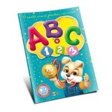 Cumpara ieftin Marea carte de colorat - ABC + 1, 2, 3 O carte mare pentru cei mici (cu 70 de autocolante)