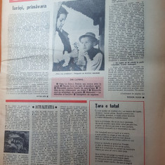 flacara 16 martie 1978-articol si foto despre orasul resita,comlod,jud. mures