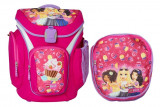 Ghiozdan Scoala Explorer + Sac Sport, Lego Core Line - Design Roz Friends Cupcake