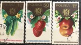 Timbre - Polonia Polska - >50 - Serie - Tematica Plante