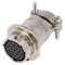 Conector circular mamă 19 pini aurit