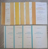 GAZETA MATEMATICA 2002, SERIA A VOL.1-4, SERIA B VOL.1,7-12 (10 REVISTE)-MARCEL TENA