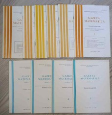 GAZETA MATEMATICA 2002, SERIA A VOL.1-4, SERIA B VOL.1,7-12 (10 REVISTE)-MARCEL TENA-251812 foto