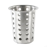 Cumpara ieftin Suport pentru ustensile Vanora, 11.5 x 14 cm, inox, Argintiu