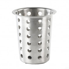 Suport pentru ustensile Vanora, 11.5 x 14 cm, inox, Argintiu