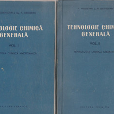 M. LEBENSOHN- TEHNOLOGIE CHIMICA GENERALA ( ANORGANICA + ORGANICA ) ( 2 VOL )
