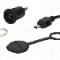 Conector {{Tip conector}}, piuli&amp;#355;a din spate, pt. montare pe panou, ENCITECH - 1310-1011-01