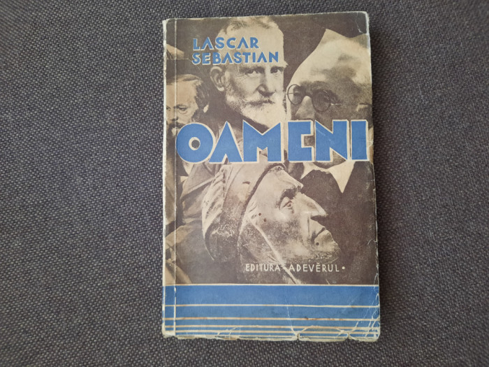Lascar Sebastian / Oameni : portrete literare (ed.interbelica), 25/3