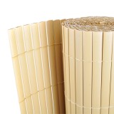 vidaXL Panouri de Gardă Galben PVC 40666