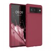 Husa pentru Google Pixel 6, Silicon, Rosu, 55434.209, kwmobile, Carcasa