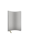 Agenda nedatata A5 Castelli, coperta flexibila Nebraska alb, dictando ivory, Litera