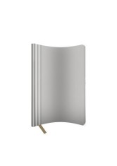 Agenda nedatata A5 Castelli, coperta flexibila Nebraska alb, dictando ivory