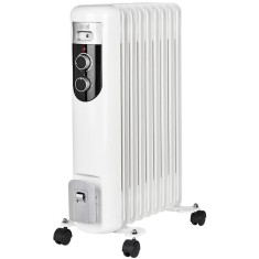 Radiator ulei 9 elementi 2000W Teesa TSA8036, termostat reglabil, lampa de control