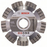 Disc diamantat Best for Concrete Bosch 115x22.23x2.2x12mm
