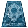 Covor ANTIKA 123 tek, ornament modern, lavabil - albastru, 120x170 cm