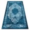 Covor ANTIKA 123 tek, ornament modern, lavabil - albastru, 120x170 cm