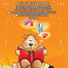 Teste de evaluare, Clasa I (descriptori de performanță) - Comunicare în limba română, Matematică și explorarea mediului, Dezvoltare personală - Paperb