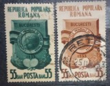 Cumpara ieftin Romania 1953 Lp 341 Campionatele mondiale de tenis serie ștampilate