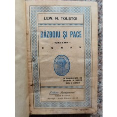 Razboiu Si Pace, Voina E Mir Editia A Iii-a Ilustrata (cart - Lew. N. Tolstoi Tradusa De George B. Rares , B310