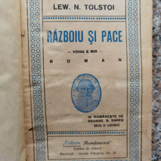 Razboiu Si Pace, Voina E Mir Editia A Iii-a Ilustrata (cart - Lew. N. Tolstoi Tradusa De George B. Rares ,553658