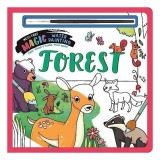 Carte activitati apa Forest Mess-Free Magic Water Painting, Bonnier Books, Carti pentru copii prescolari, animatii, educativ