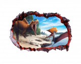 Cumpara ieftin Sticker decorativ cu Dinozauri, 85 cm, 4335ST-1