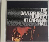 The Dave Brubeck Quartet &ndash; At Carnegie Hall _ 2 cd _ Sony , Japonia, 1993 _ VG+ / VG+