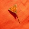 Insigna Romania RUT , h=1,4cm , metal si email