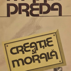Creatie si morala - Marin Preda