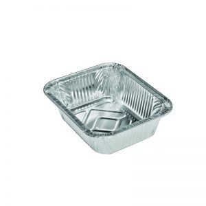 Caserola Aluminiu + Capac, 528 128, Set 100buc foto