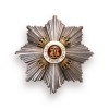 Ordinul &bdquo;Coroana Rom&acirc;niei&rdquo;, placă &icirc;n grad de Mare Ofițer, bijutier H. Weiss
