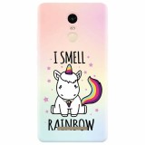 Husa silicon pentru Xiaomi Remdi Note 3, I Smell Rainbow