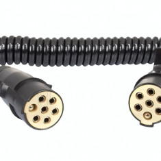 Cablu electric spiralat MVM ECC001, tip S, mare, negru EP