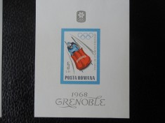 Serie timbre romanesti sport nestampilate Romania MNH foto