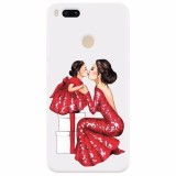 Husa silicon pentru Xiaomi Mi A1, Double Red Dress